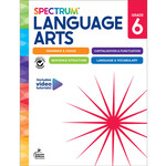 CARSON DELLOSA PUBLISHING CO Spectrum Language Arts Workbook Grade 6