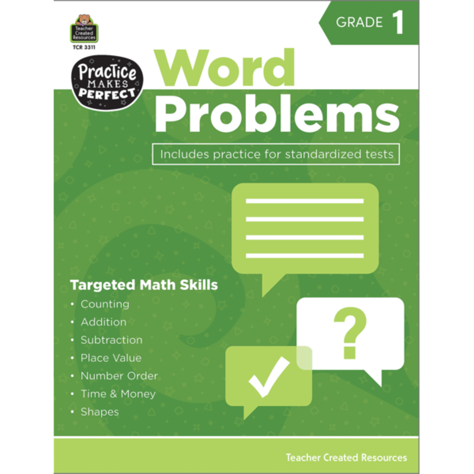 TEACHER CREATED RESOURCES Practice Makes Perfect: Word Problems Grade 1