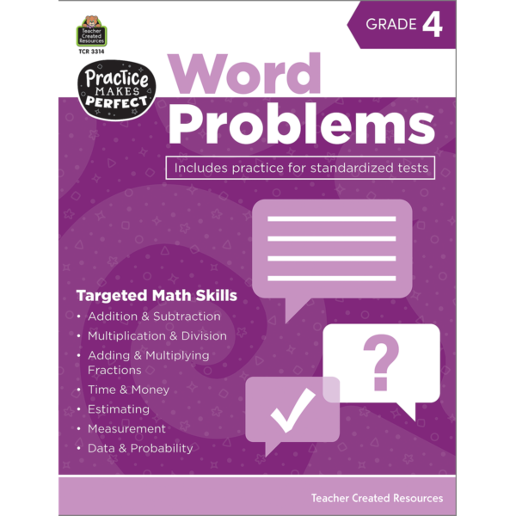 TEACHER CREATED RESOURCES Practice Makes Perfect: Word Problems Grade 4
