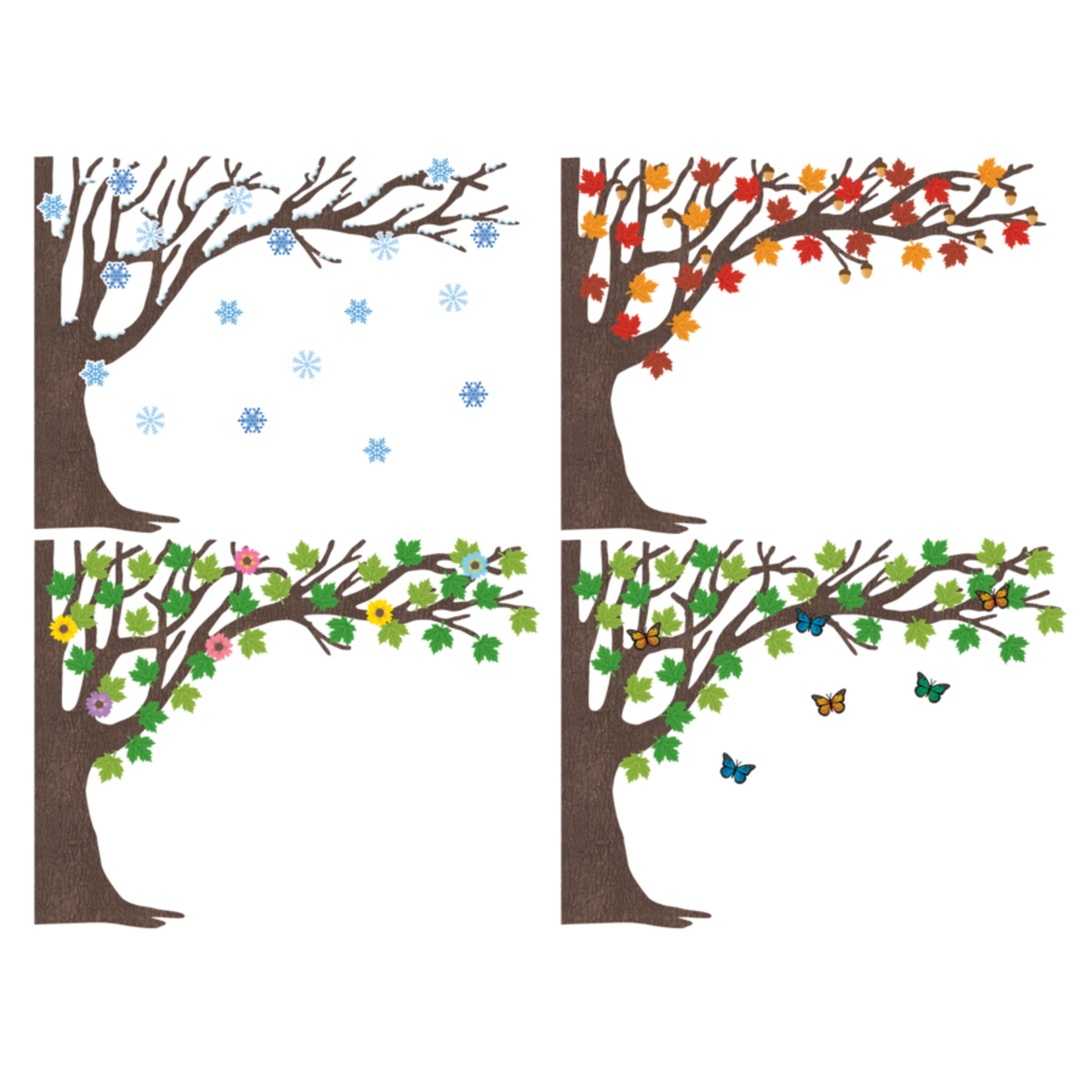 TEACHER CREATED RESOURCES Tree for All Seasons Bulletin Board