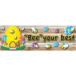 ASHLEY INCORPORATED Bee Themed Positive Sayings Mat Runner