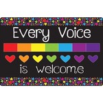 ASHLEY INCORPORATED Every Voice Is Welcome Here Mat