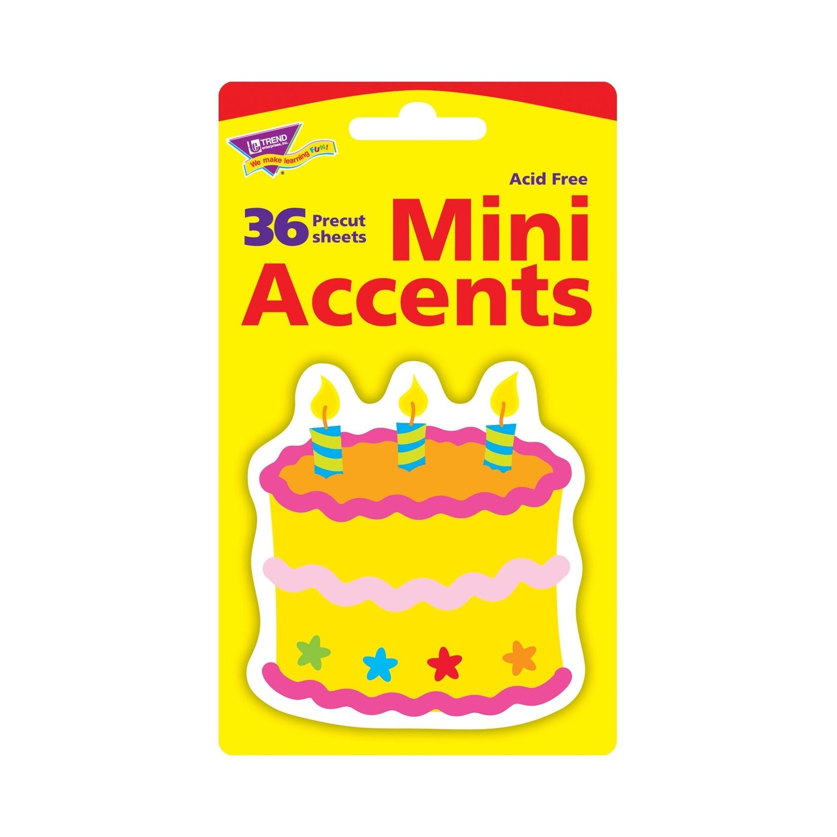 TREND ENTERPRISES INC Birthday Cake Mini Accents