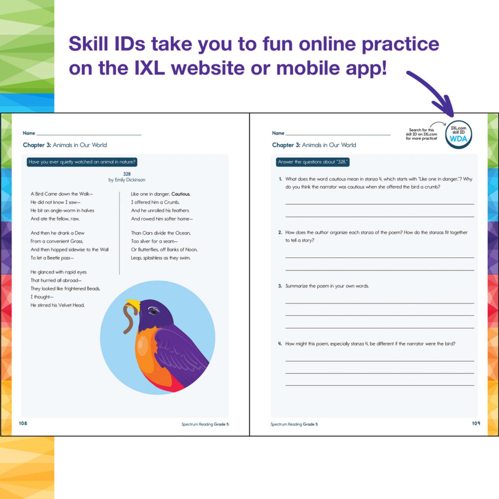 CARSON DELLOSA PUBLISHING CO Spectrum Reading Workbook Grade 5