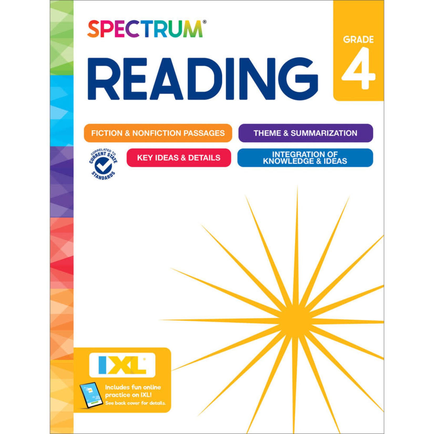 CARSON DELLOSA PUBLISHING CO Spectrum Reading Workbook Grade 4