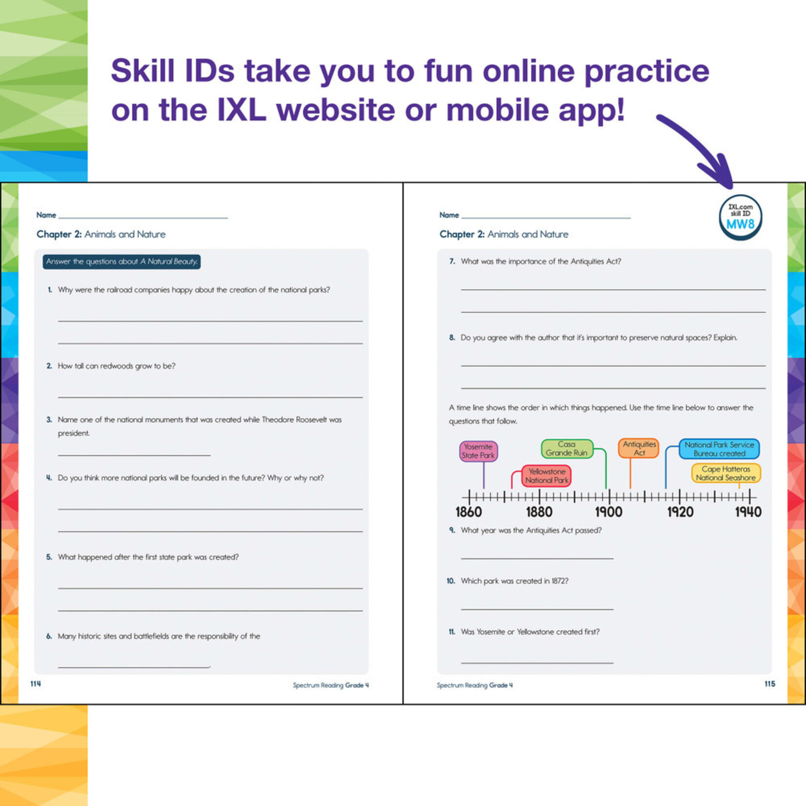CARSON DELLOSA PUBLISHING CO Spectrum Reading Workbook Grade 4