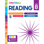 CARSON DELLOSA PUBLISHING CO Spectrum Reading Workbook Grade 8