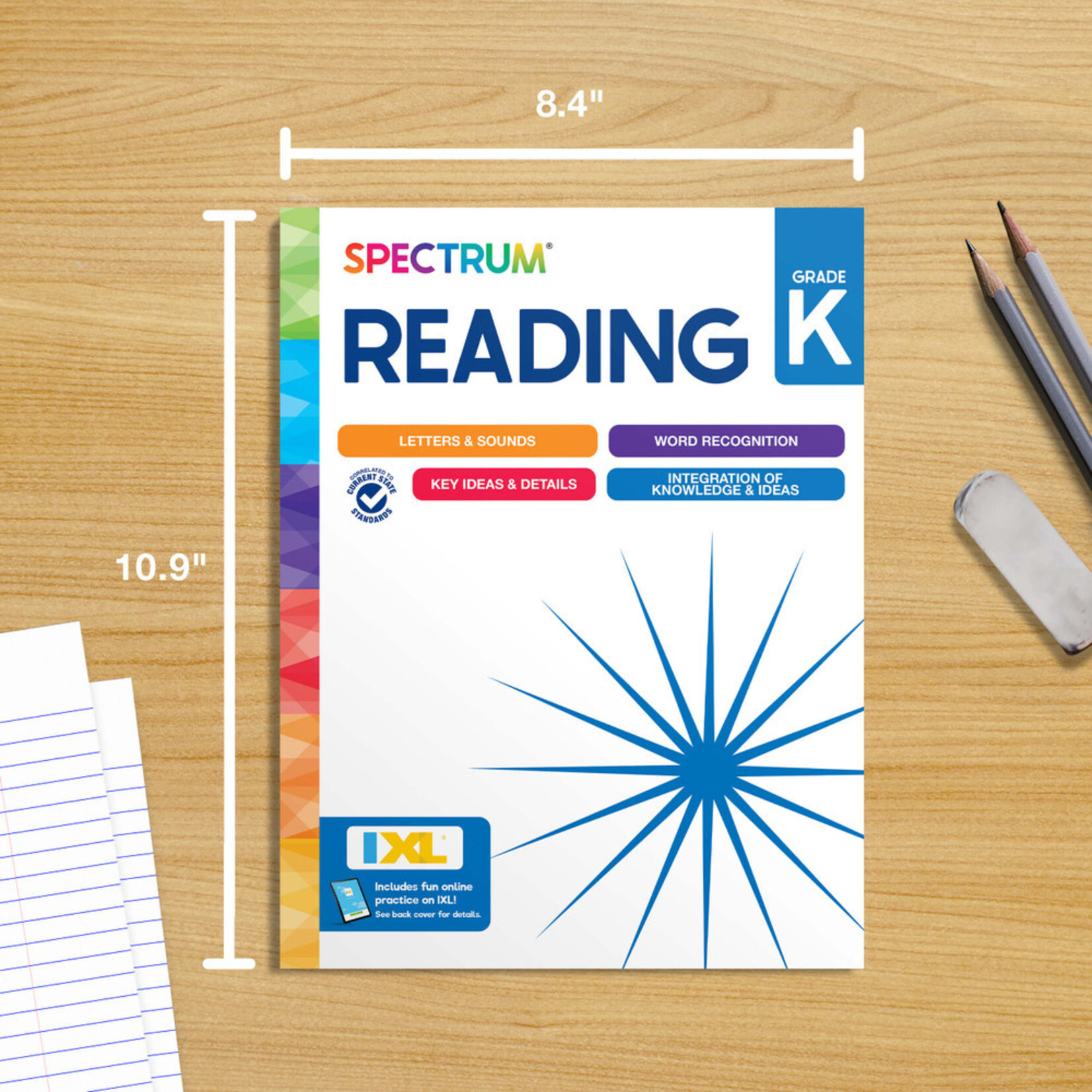 CARSON DELLOSA PUBLISHING CO Spectrum Reading Workbook Grade K