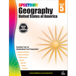 CARSON DELLOSA PUBLISHING CO Spectrum Geography Workbook Grade 5