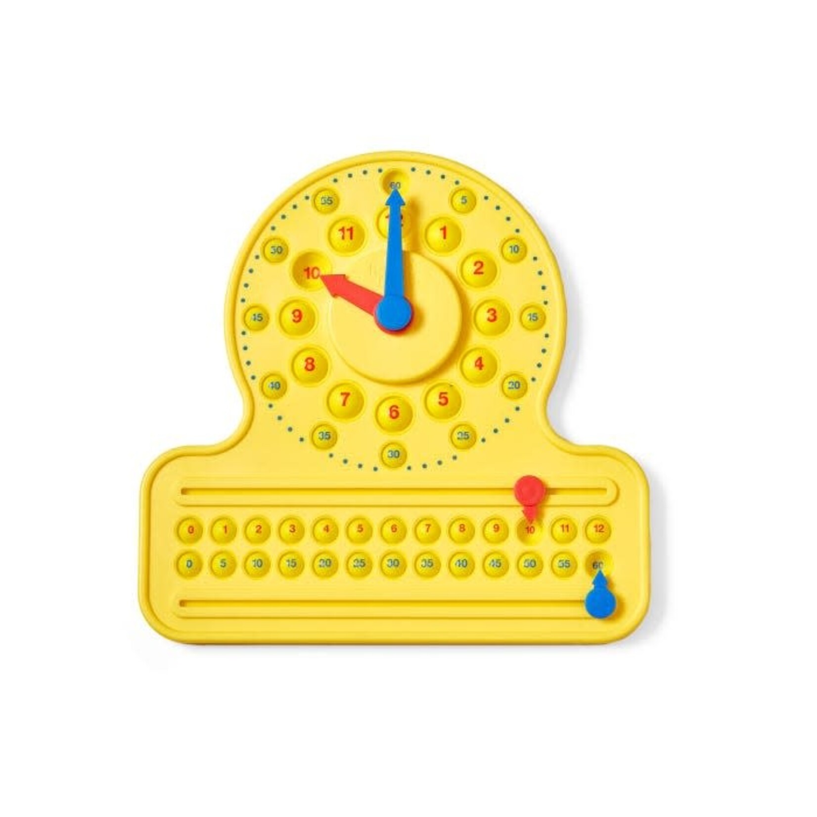 Numberline Clock™ Sensory Bubble Popper