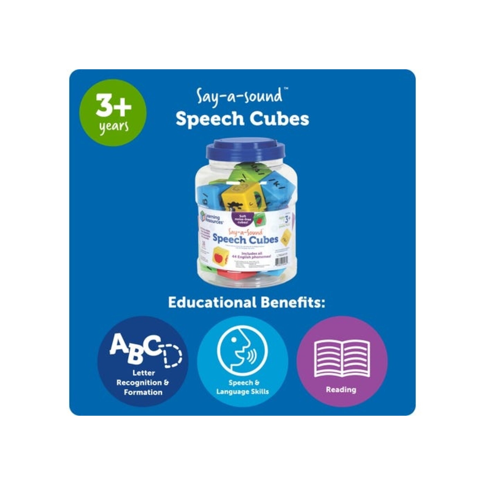 LEARNING RESOURCES INC Say-a-Sound™ Speech Cubes
