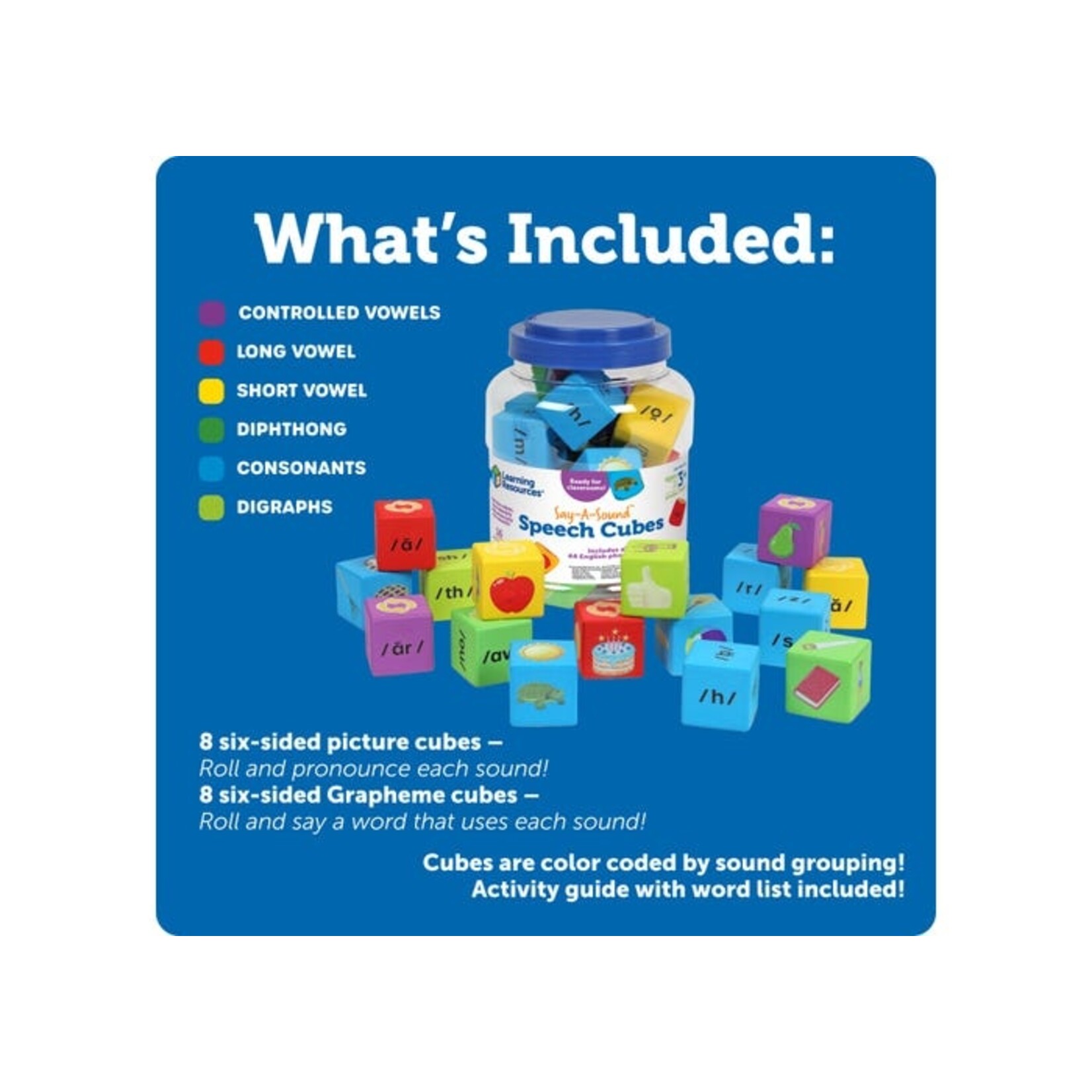 LEARNING RESOURCES INC Say-a-Sound™ Speech Cubes