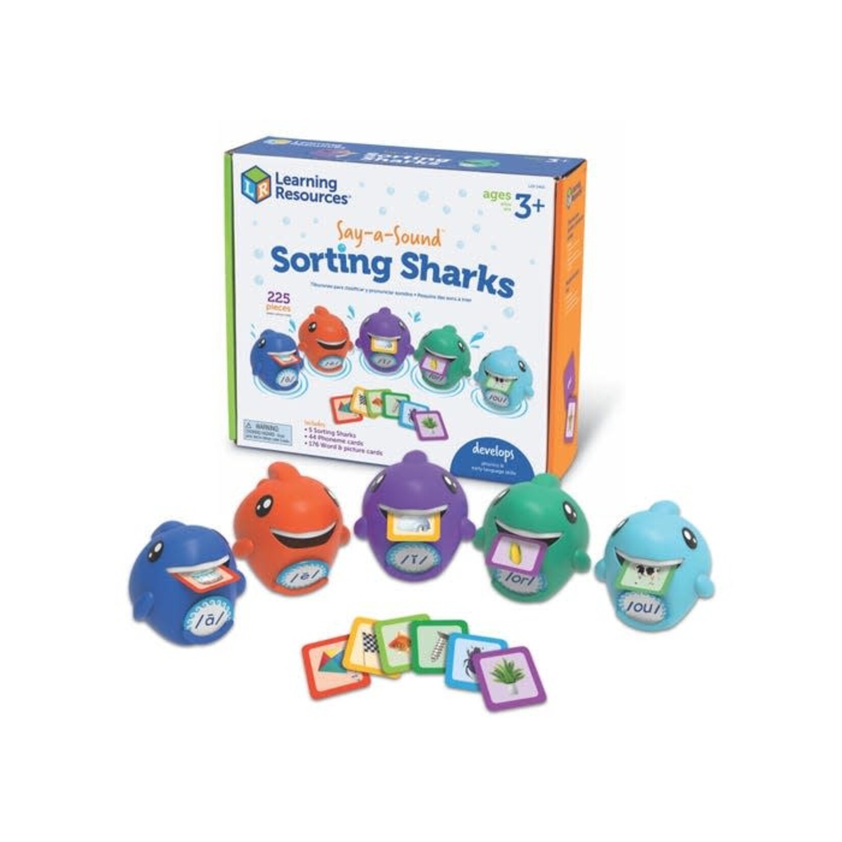 LEARNING RESOURCES INC Say-a-Sound™ Sorting Sharks