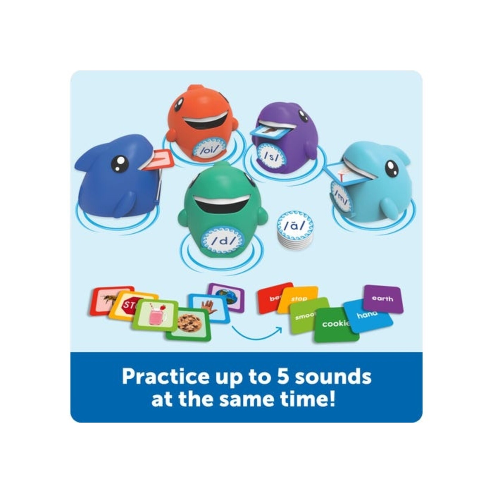 LEARNING RESOURCES INC Say-a-Sound™ Sorting Sharks