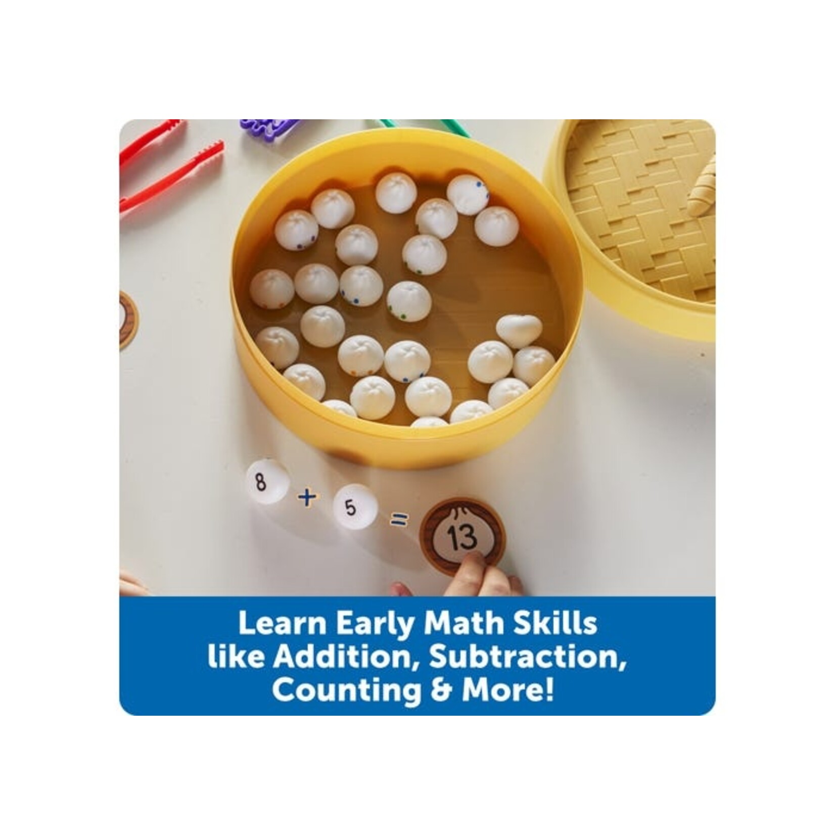 LEARNING RESOURCES INC Dumpling Dash Fine Motor Math Game