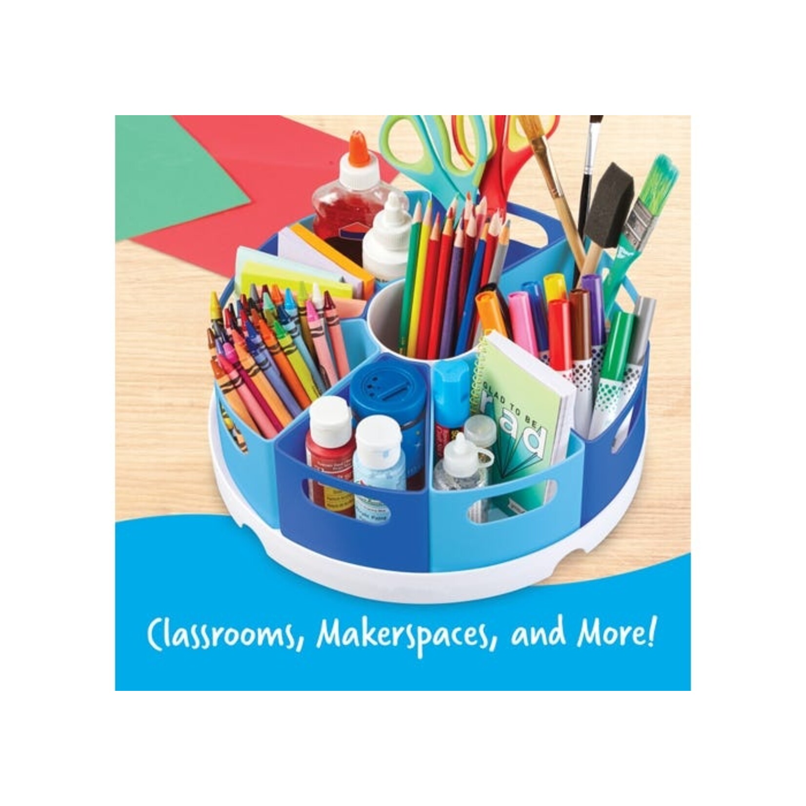LEARNING RESOURCES INC Create-a-Space™ Storage Center - Blue