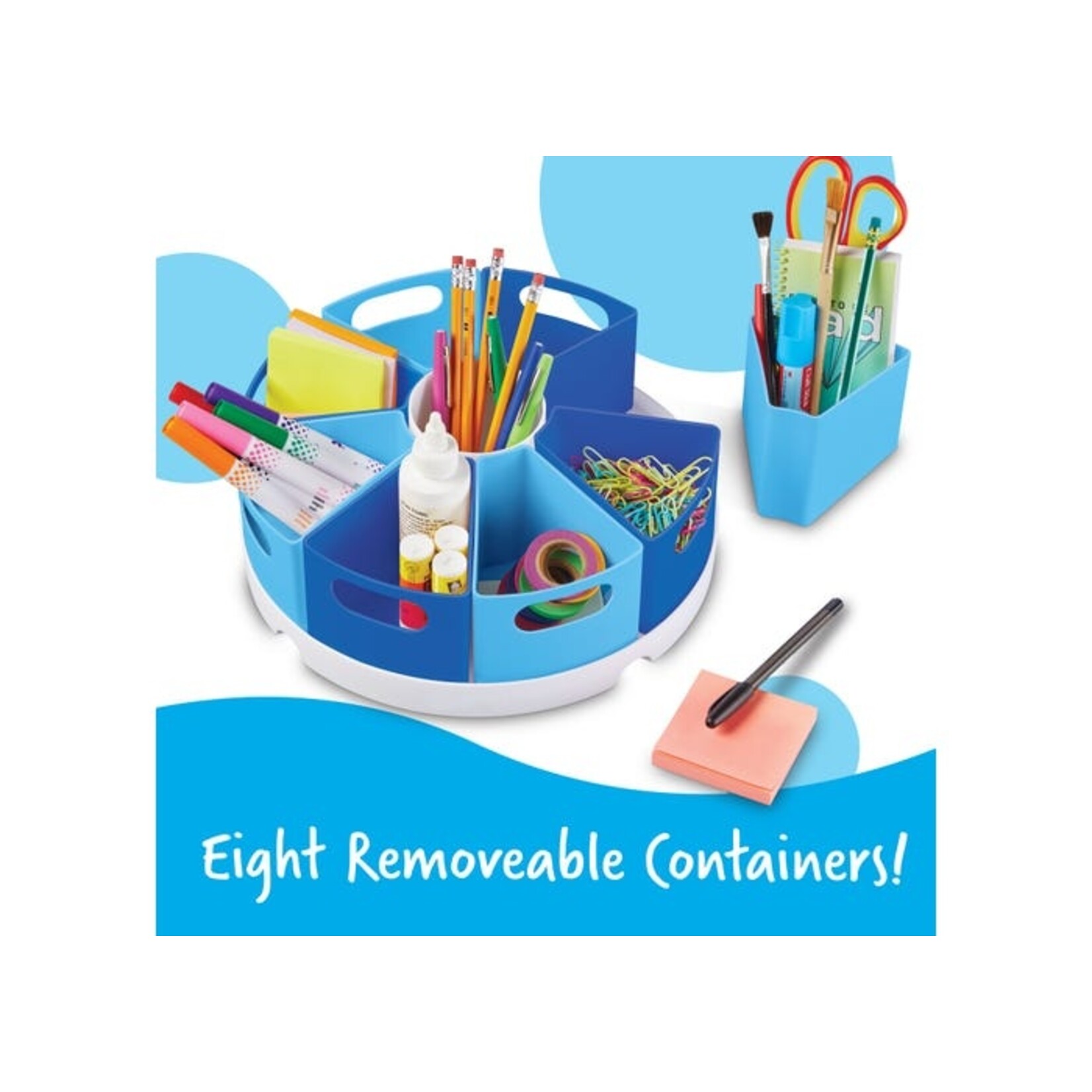 LEARNING RESOURCES INC Create-a-Space™ Storage Center - Blue