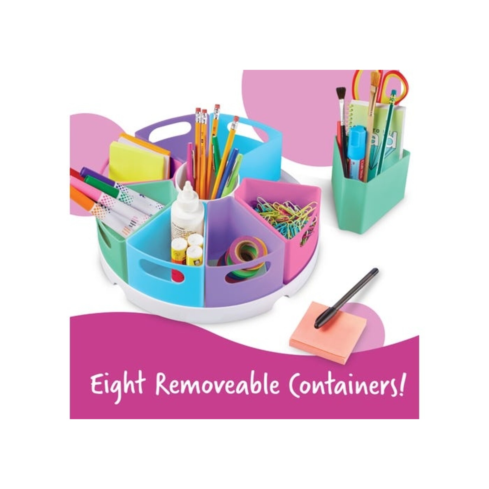 LEARNING RESOURCES INC Create-a-Space™ Storage Center - Pastel