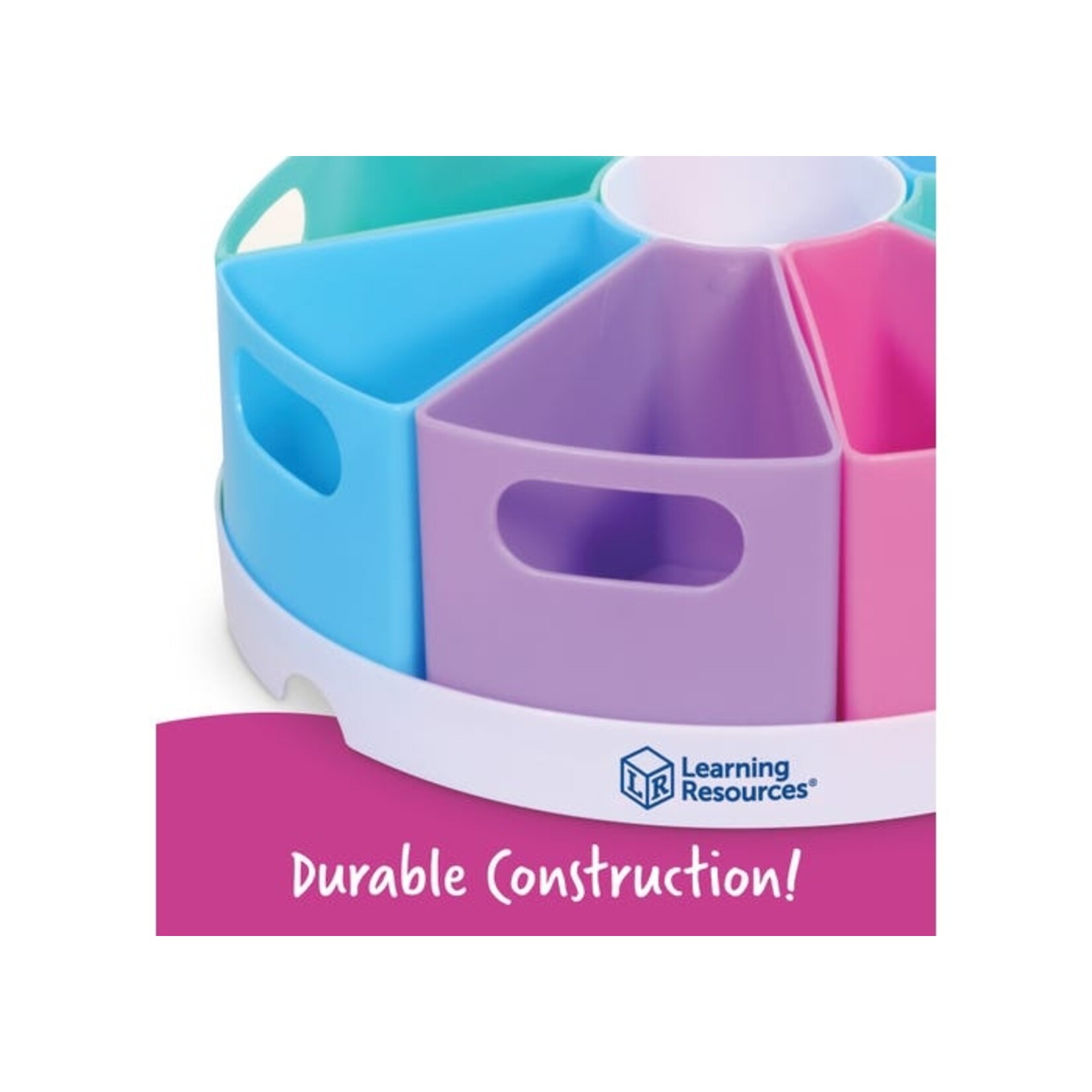 LEARNING RESOURCES INC Create-a-Space™ Storage Center - Pastel