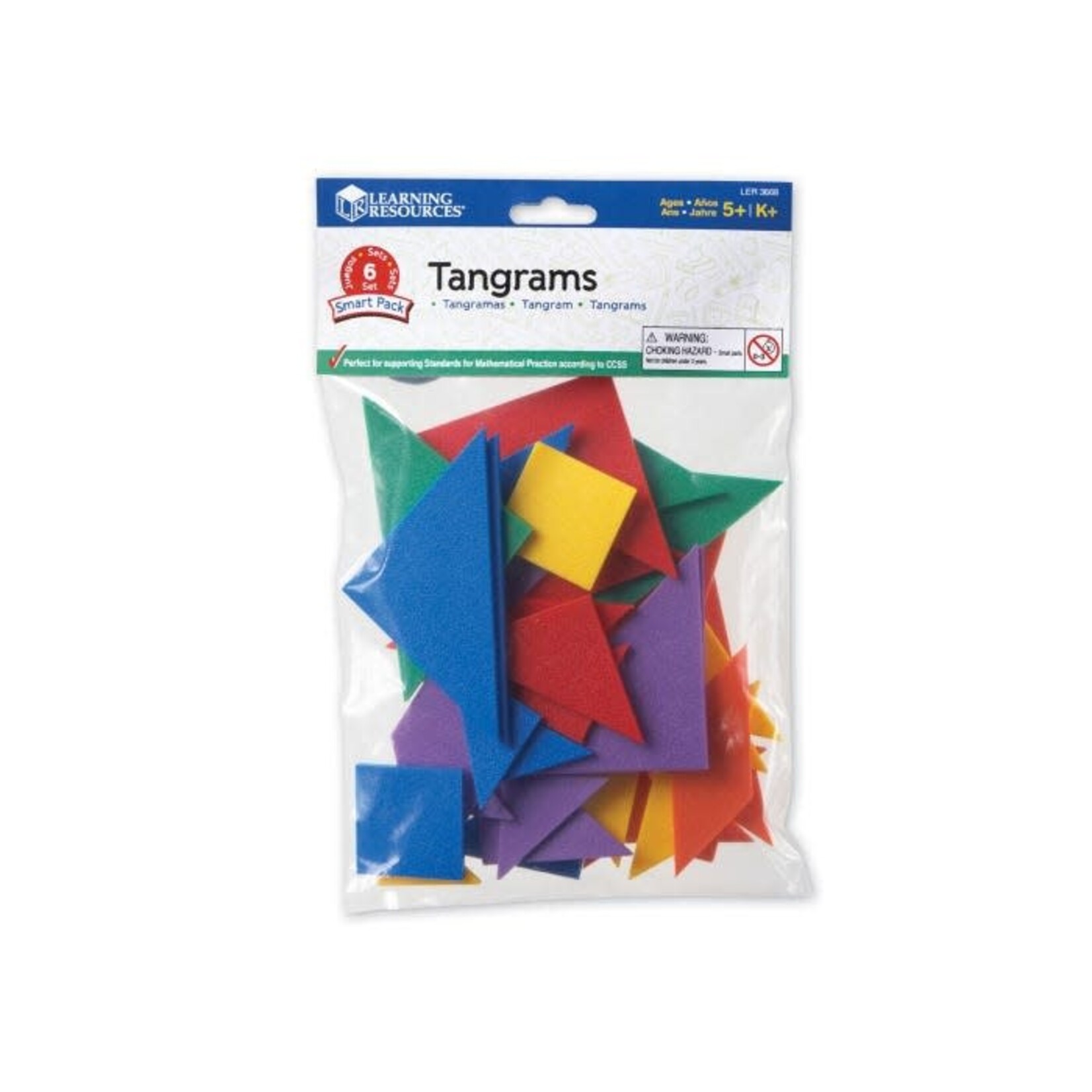 LEARNING RESOURCES INC Tangrams Smart Pack, Set of 6
