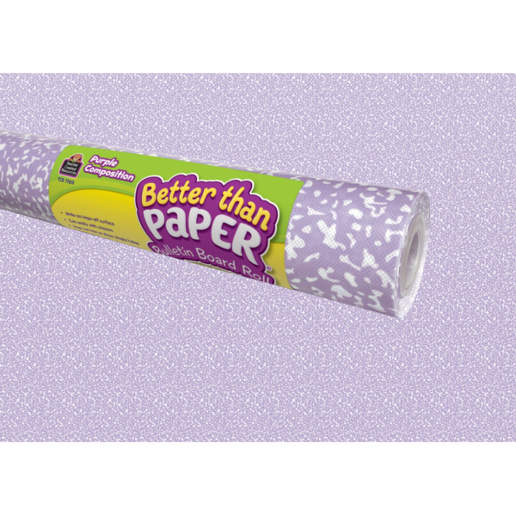 TEACHER CREATED RESOURCES Composition Purple Better Than Paper Bulletin Board Roll