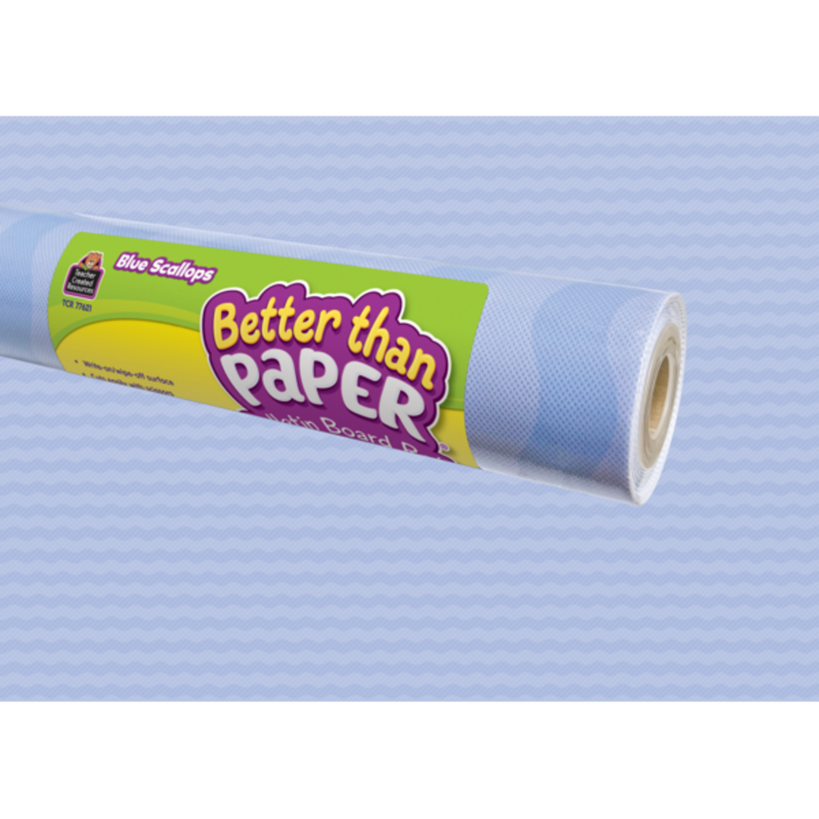 TEACHER CREATED RESOURCES Blue Scallops Better Than Paper Bulletin Board Roll