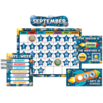 TEACHER CREATED RESOURCES Outer Space Crew Calendar Bulletin Board