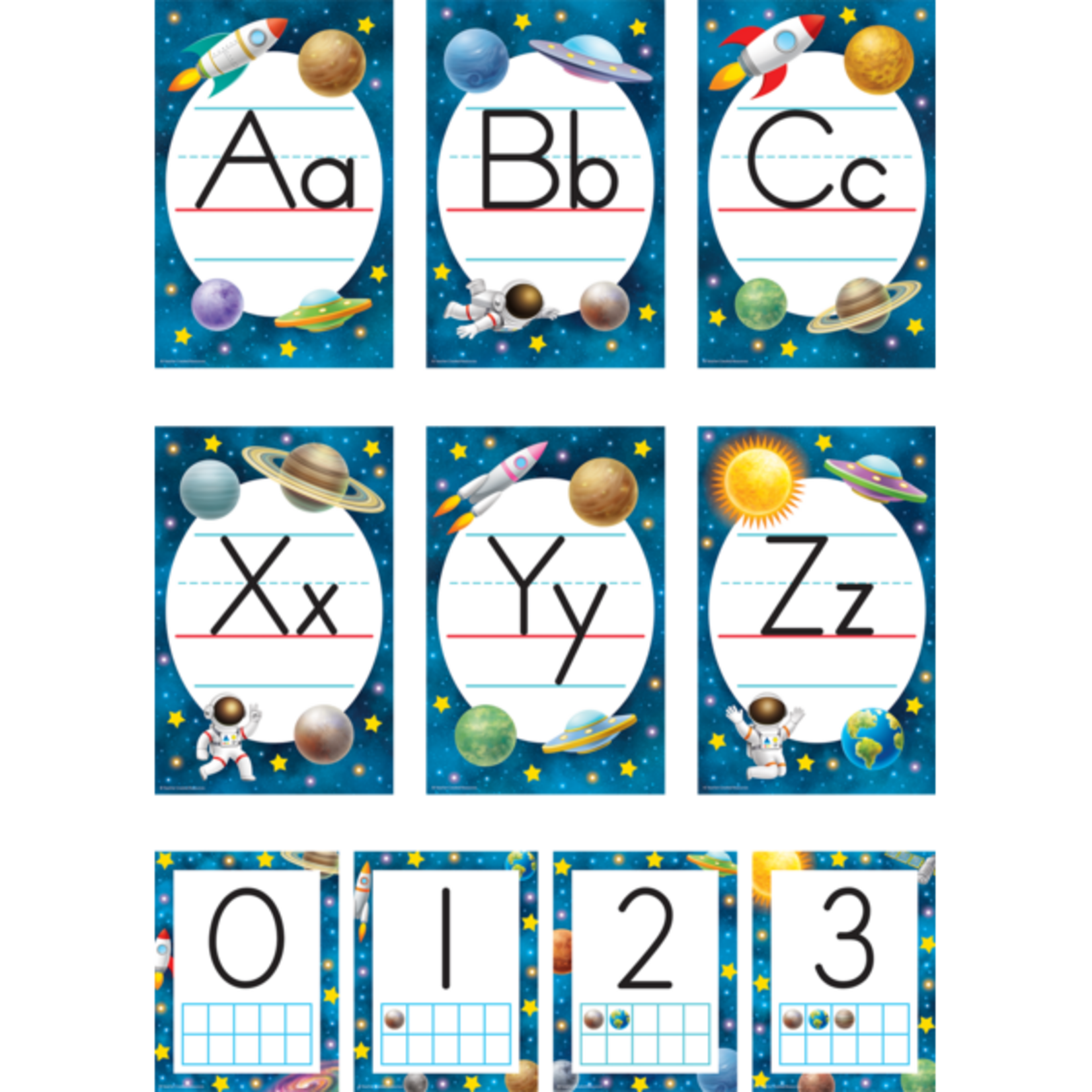 TEACHER CREATED RESOURCES Outer Space Crew Alphabet Bulletin Board