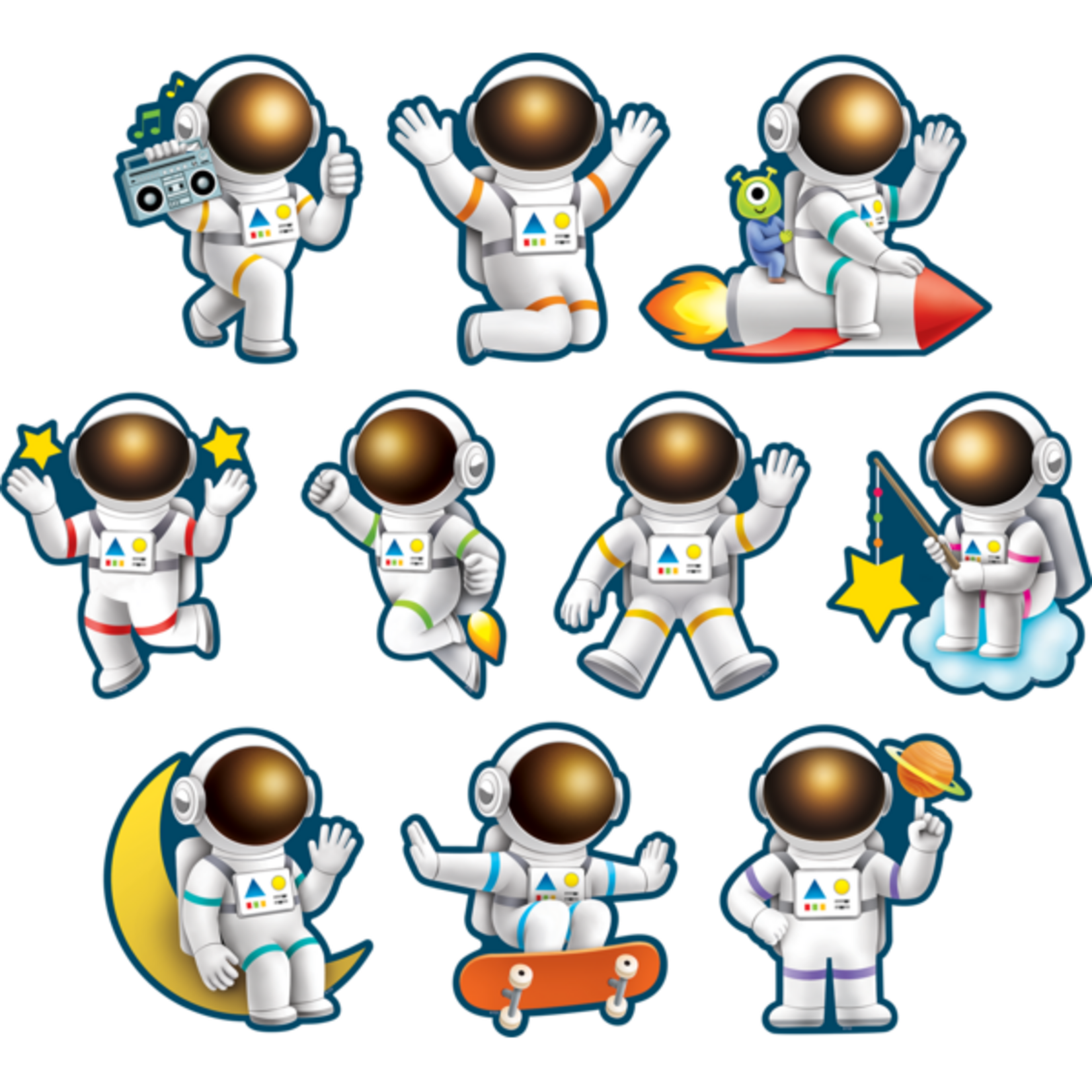 TEACHER CREATED RESOURCES Outer Space Crew Astronauts Accents