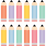 TEACHER CREATED RESOURCES Cool for School Pencils Accents