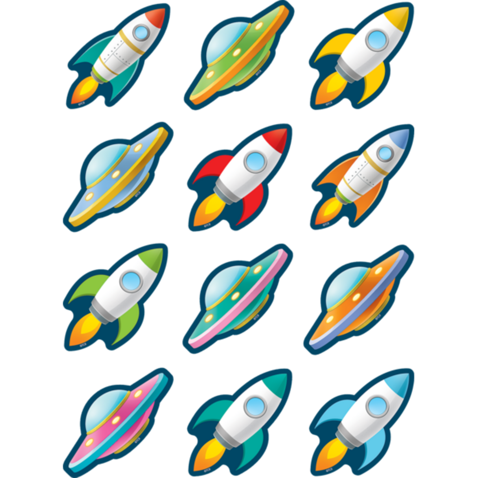 TEACHER CREATED RESOURCES Outer Space Crew Mini Accents