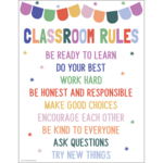 TEACHER CREATED RESOURCES Color Crush Classroom Rules Chart