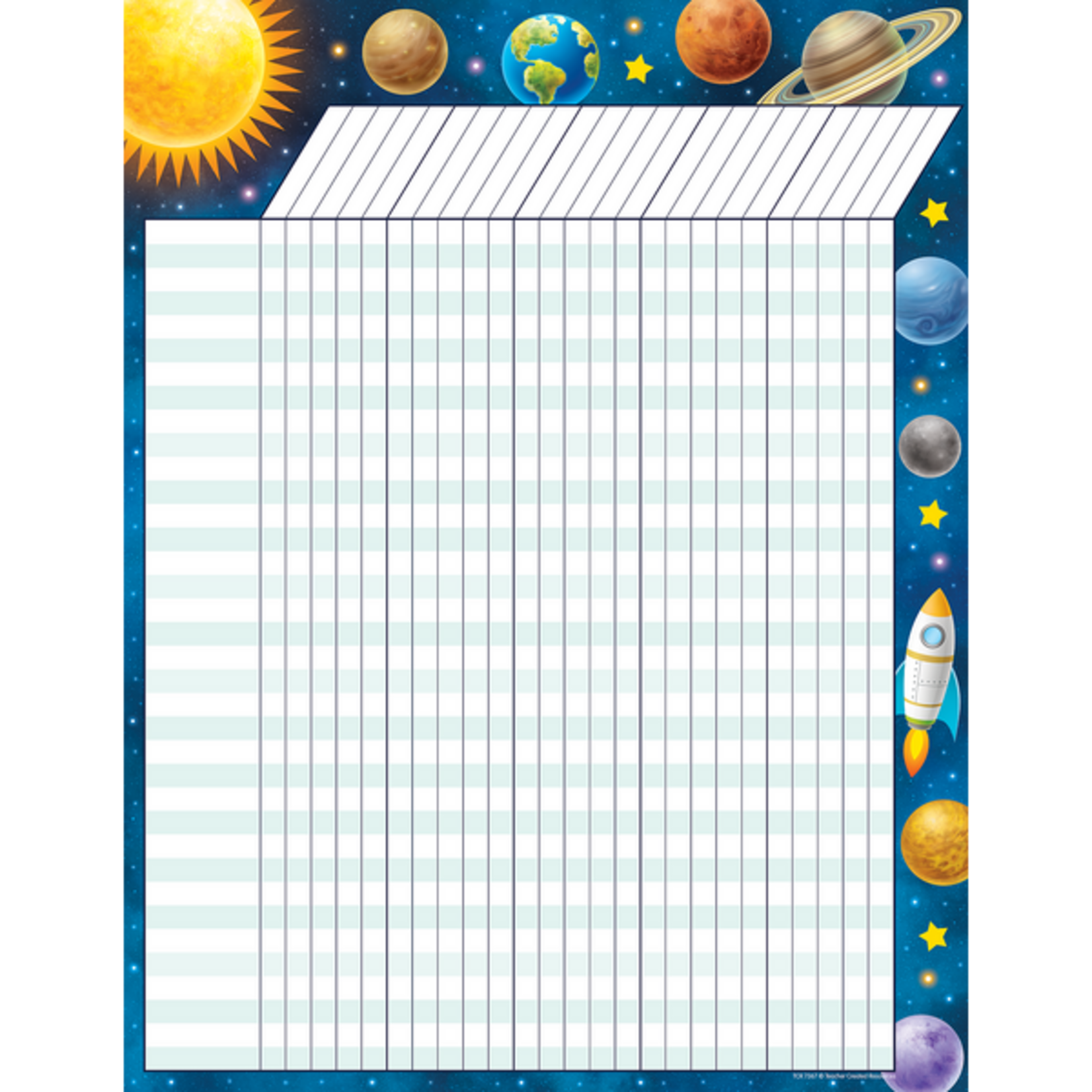 TEACHER CREATED RESOURCES Outer Space Crew Incentive Chart