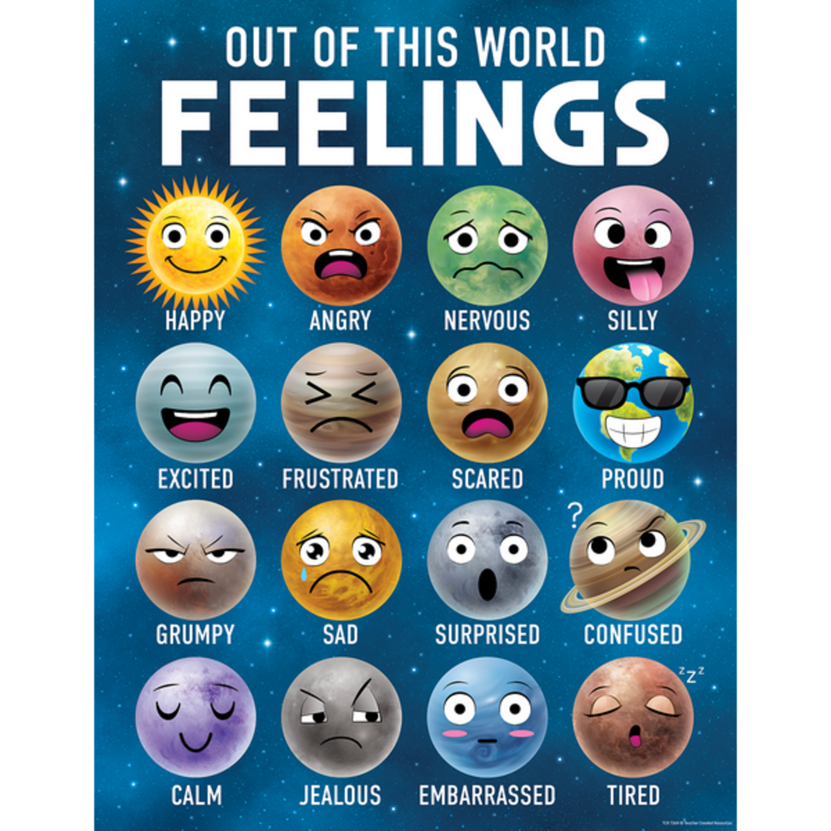 TEACHER CREATED RESOURCES Outer Space Crew Feelings Chart