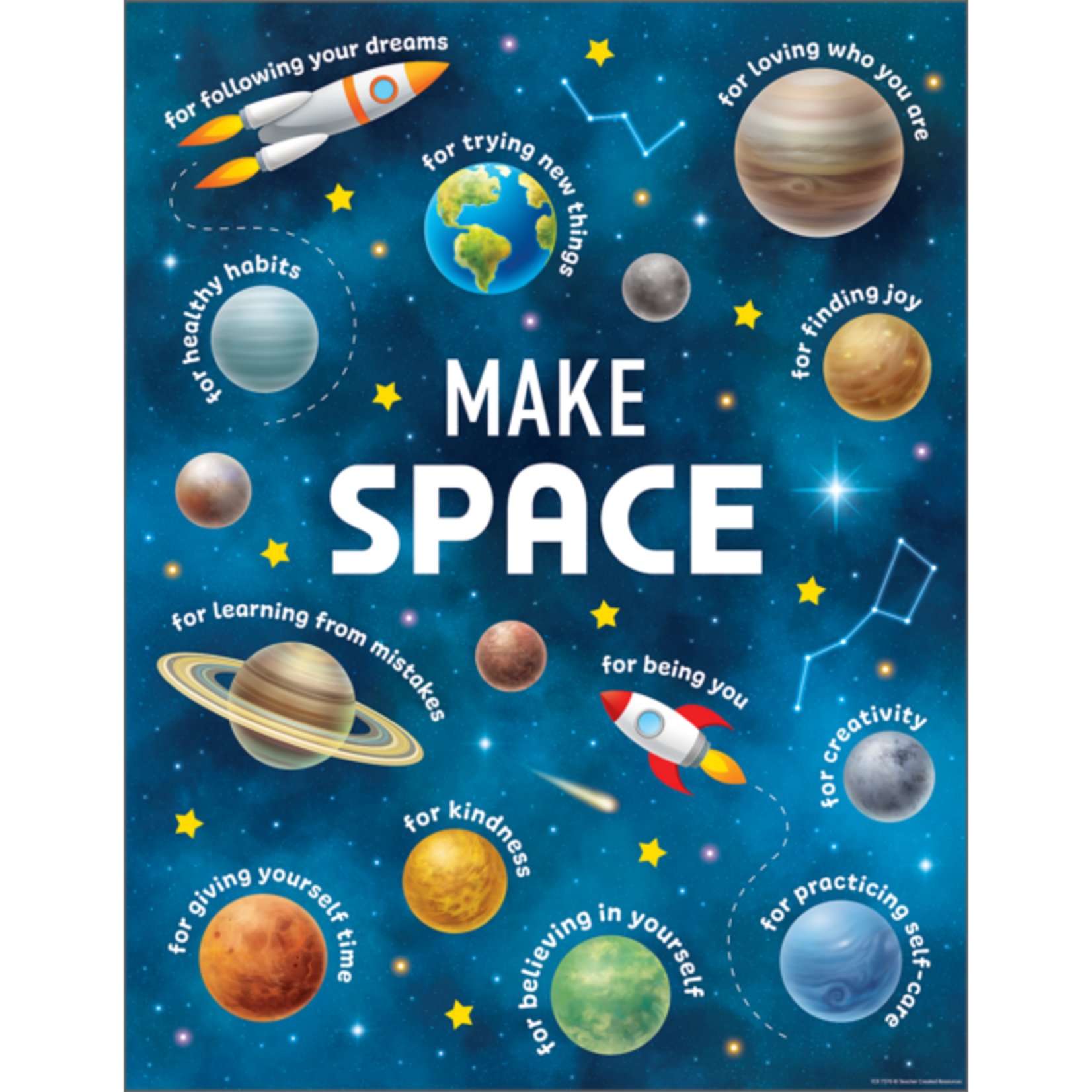 TEACHER CREATED RESOURCES Outer Space Crew Make Space Chart