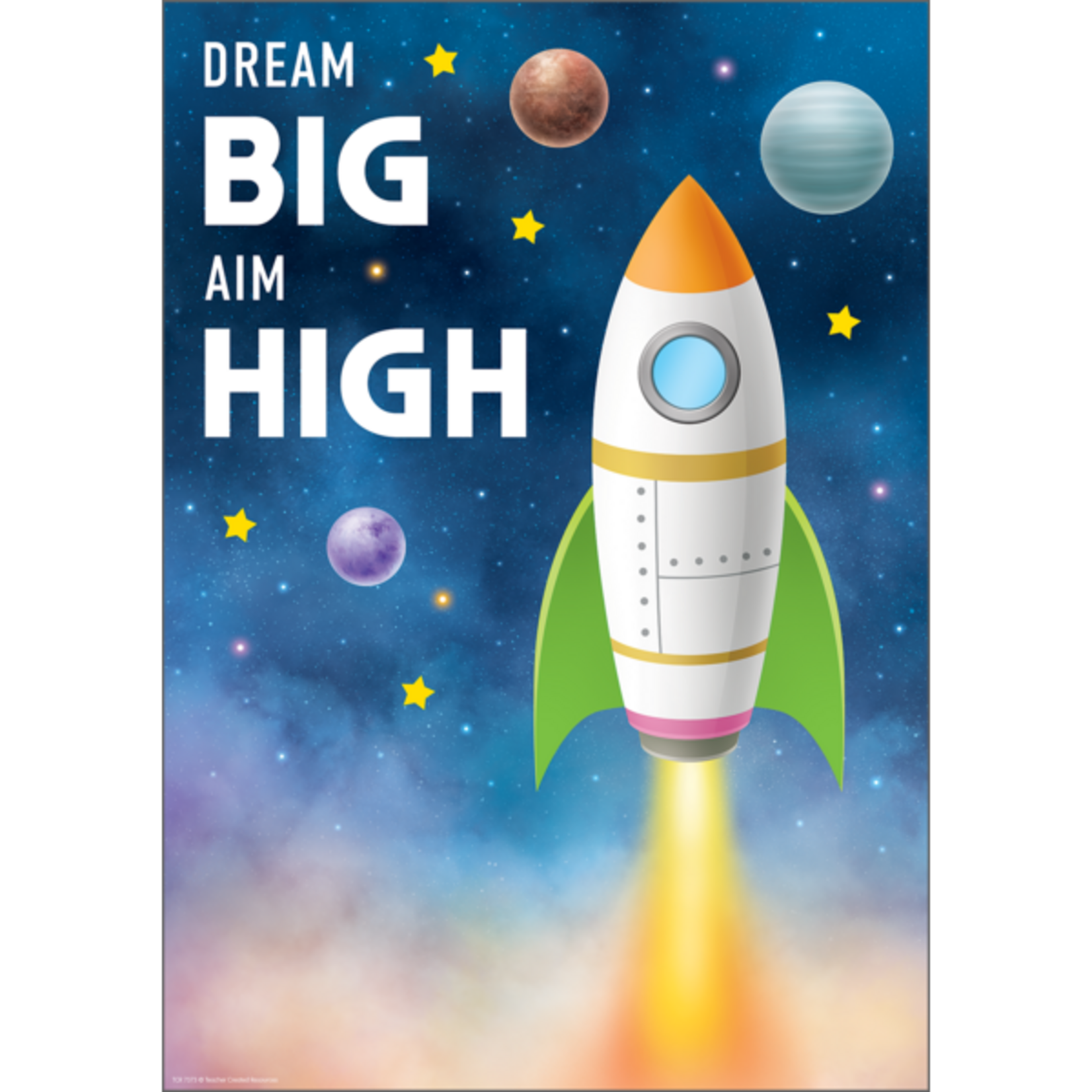 TEACHER CREATED RESOURCES Dream Big Aim High Positive Poster