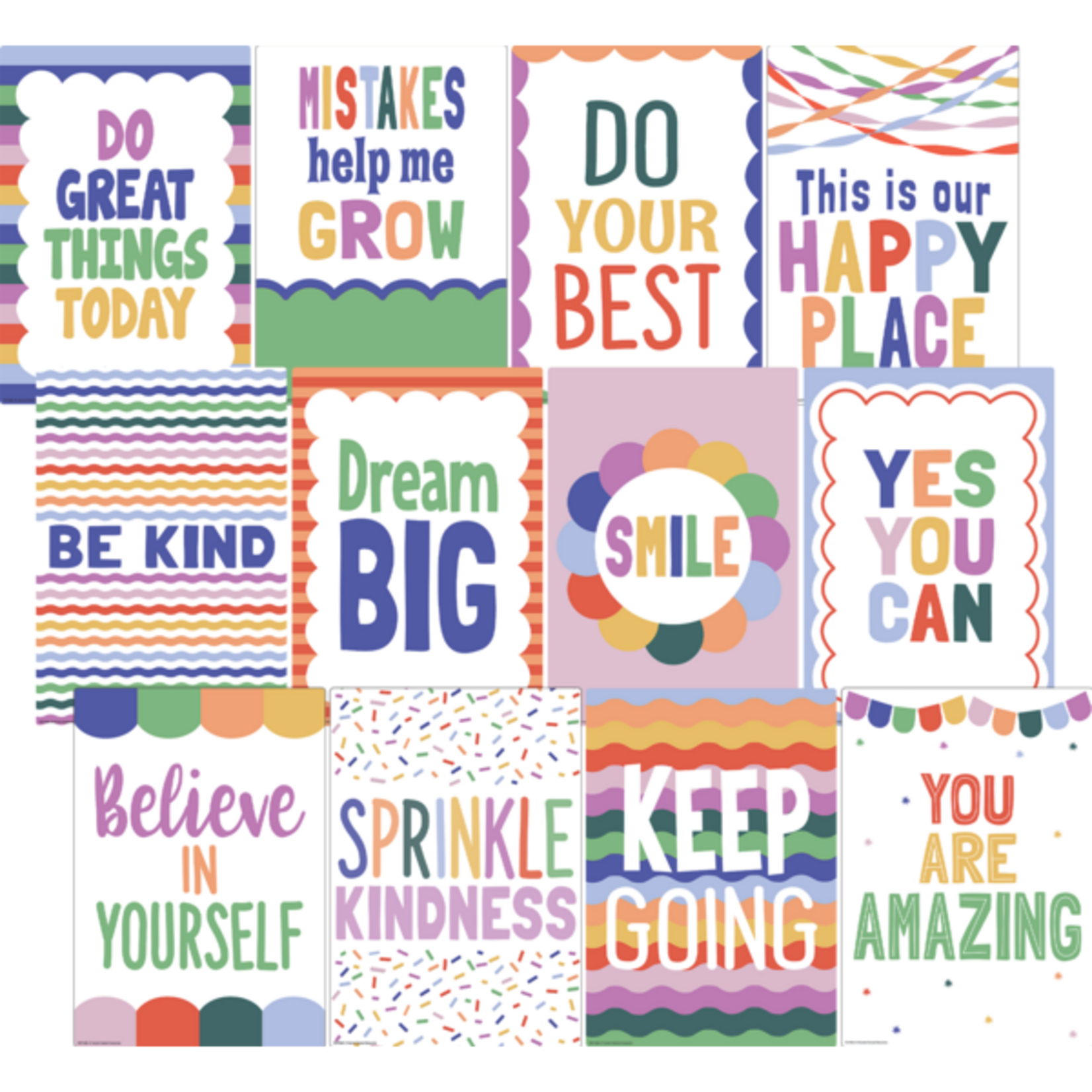 TEACHER CREATED RESOURCES Color Crush Small Poster Pack