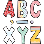 TEACHER CREATED RESOURCES Cool for School 7" Fun Font Letters