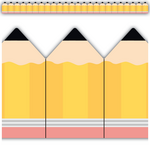 TEACHER CREATED RESOURCES Pencils Die-Cut Border Trim