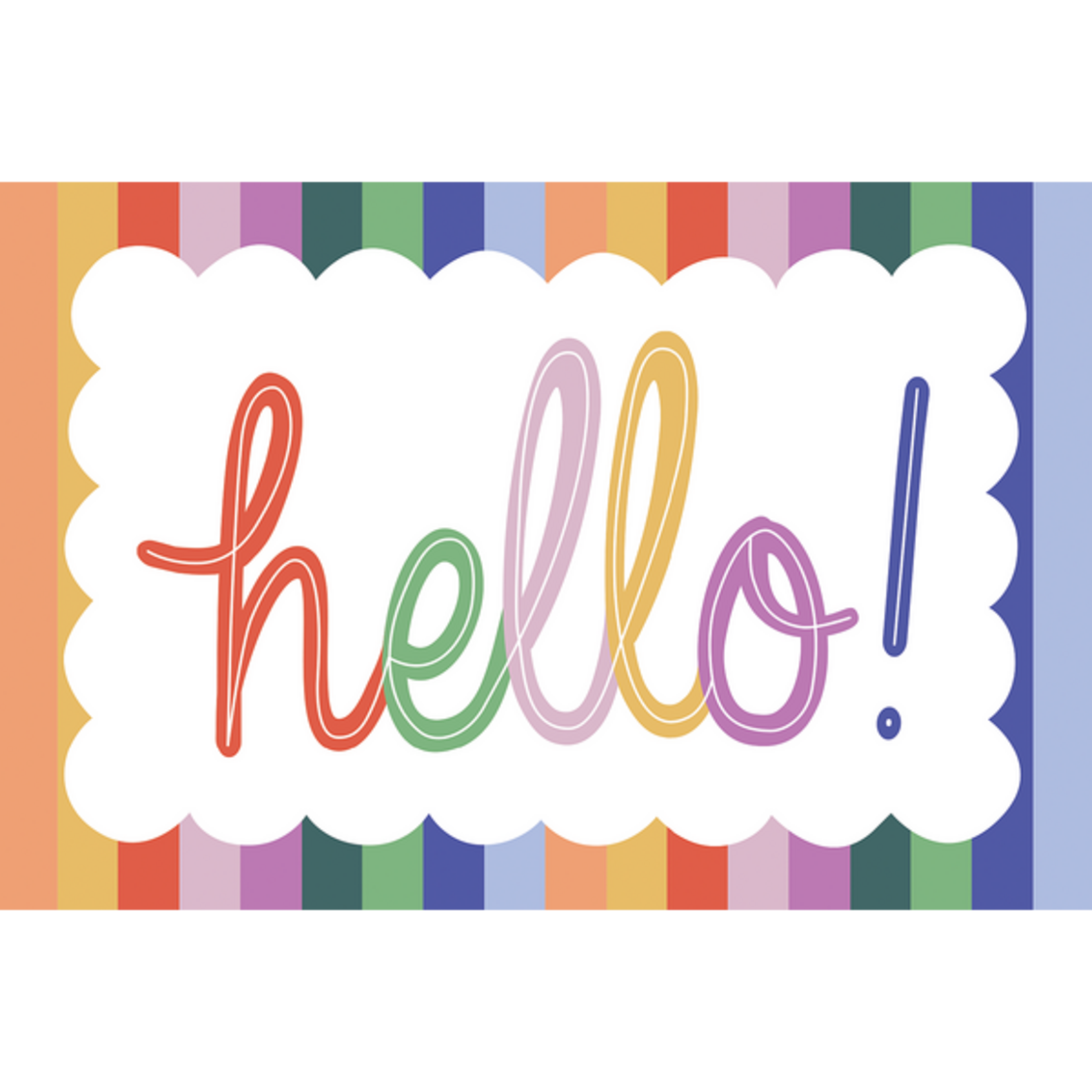 TEACHER CREATED RESOURCES Color Crush Hello Postcards