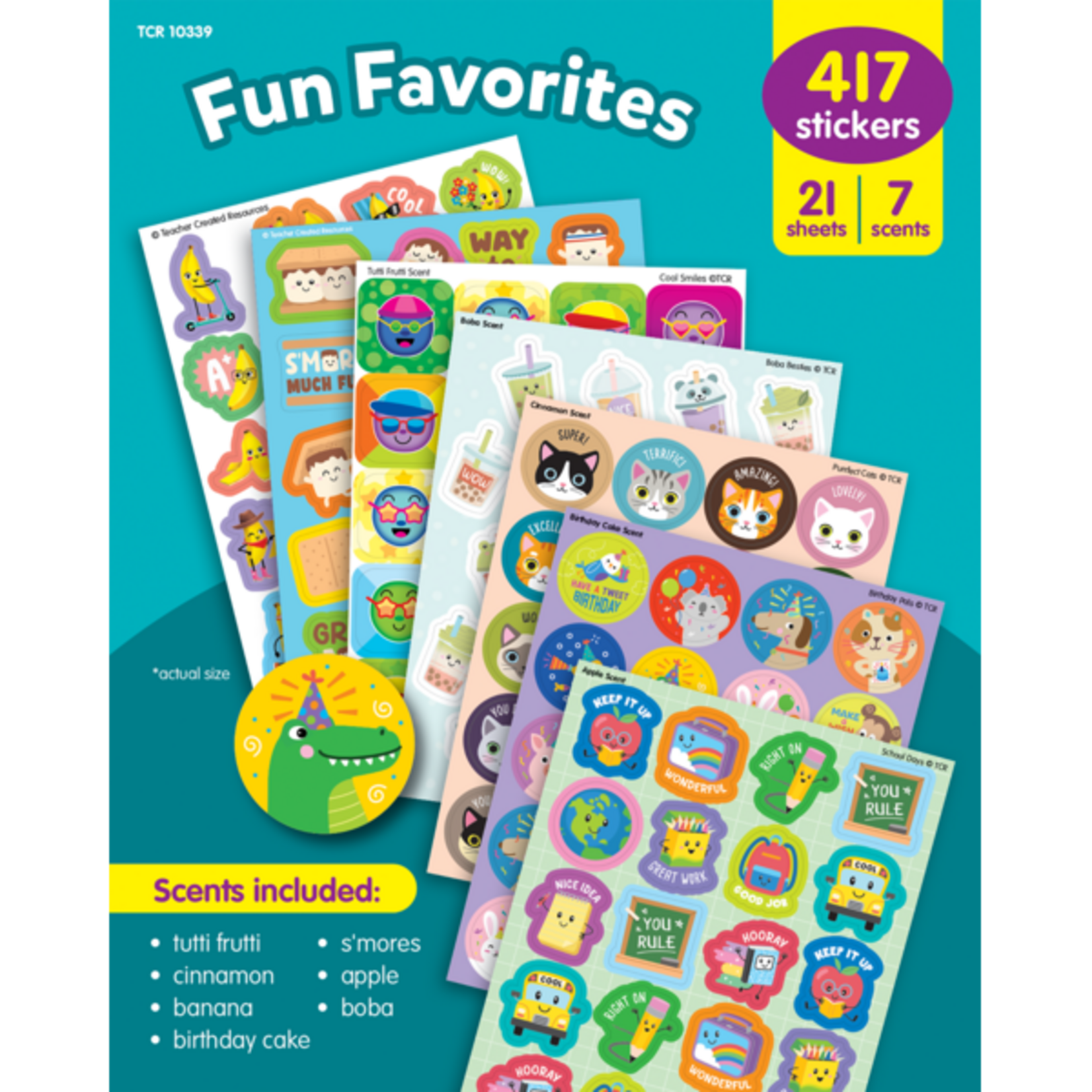 TEACHER CREATED RESOURCES Fun Favorites Smelly Stickers Variety Pack