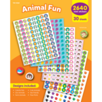 TEACHER CREATED RESOURCES Animal Fun Mini Stickers Variety Pack