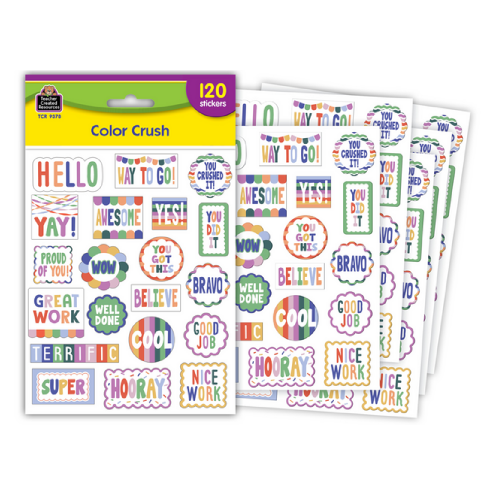 TEACHER CREATED RESOURCES Color Crush Stickers
