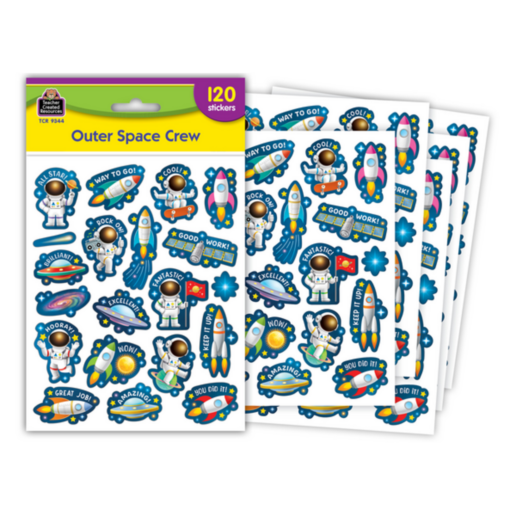 TEACHER CREATED RESOURCES Outer Space Crew Stickers