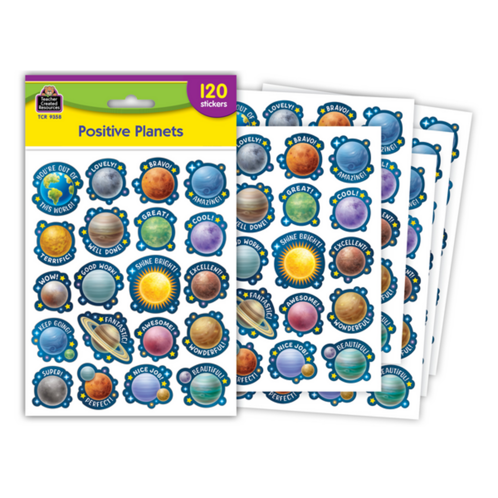 TEACHER CREATED RESOURCES Positive Planets Stickers