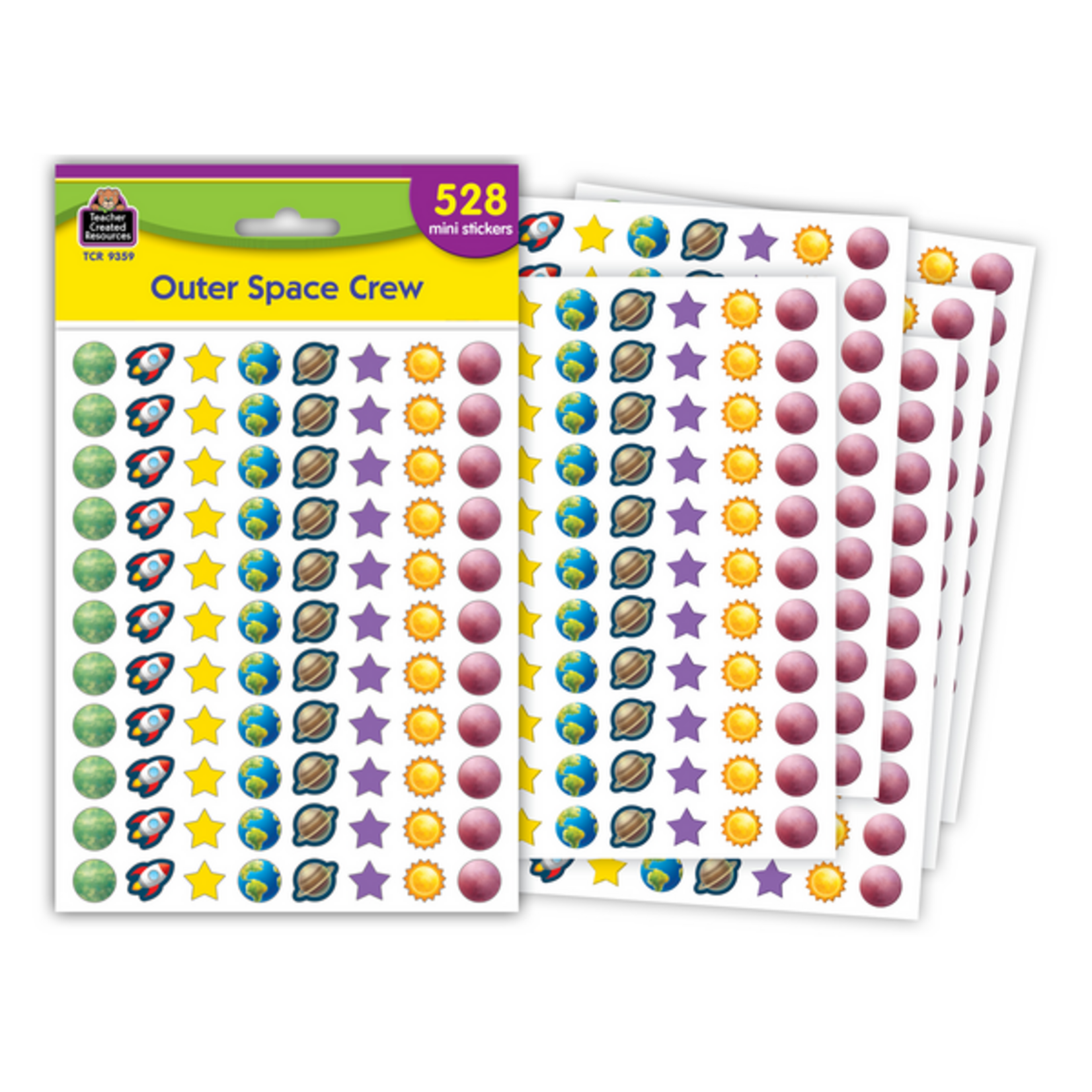 TEACHER CREATED RESOURCES Outer Space Crew Mini Stickers