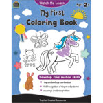 TEACHER CREATED RESOURCES Watch Me Learn: My First Coloring Book