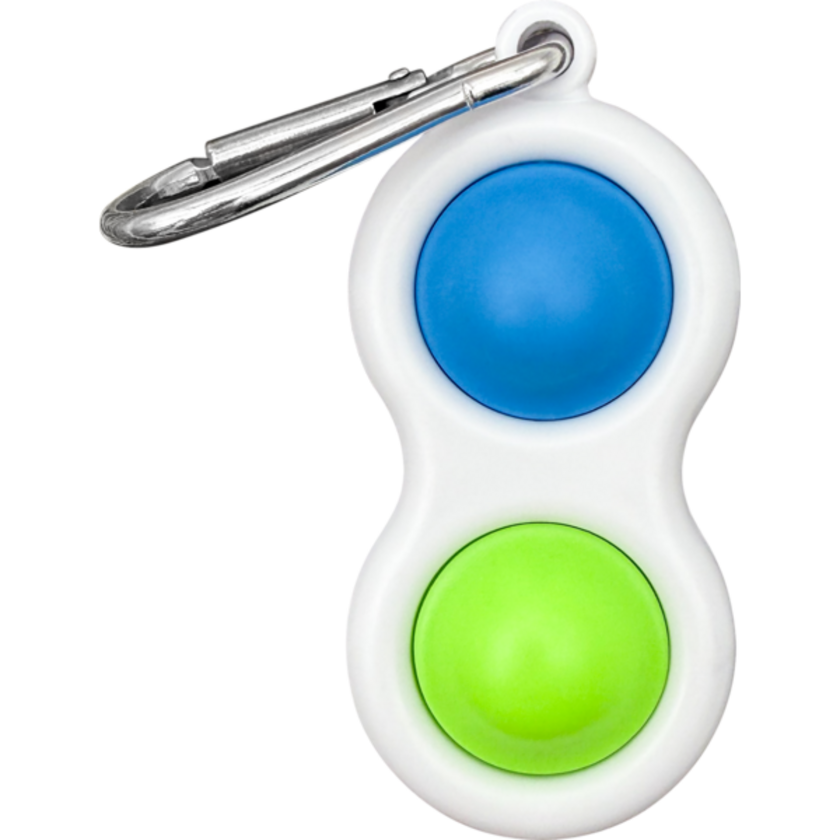 TEACHER CREATED RESOURCES Fidget Popper Keychain - Blue/Green