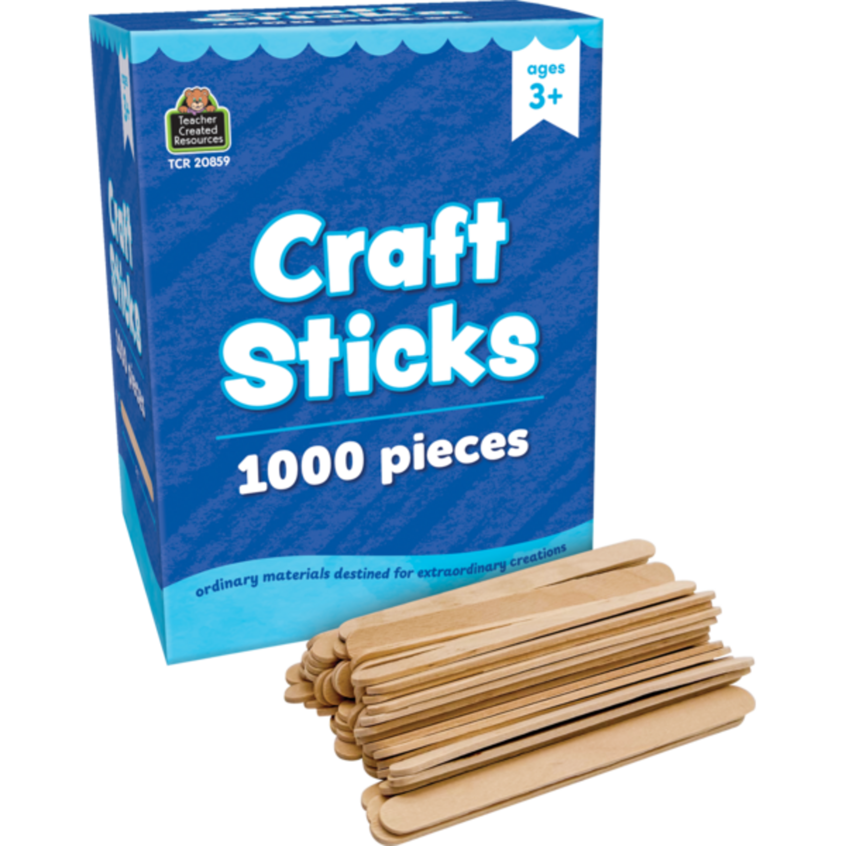 TEACHER CREATED RESOURCES Craft Sticks - 1,000 count