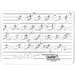 TEACHER CREATED RESOURCES School-Rite® Handwriting Instruction Guides - Lowercase Cursive